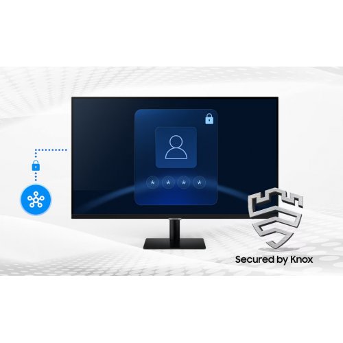 Монітор Samsung 32" Smart M70F (LS32FM702UZXUA) Black купити в Україні: Київ, Львів, Хмельницький, Тернопіль, Івано-Франківськ | Низька ціна, відгуки, характеристики від TELEMART фото