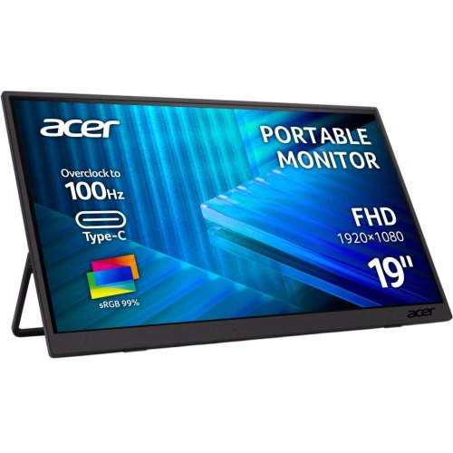 Монітор Acer 18.5" PM191QEbmiuux (UM.XP1EE.E01) Black купити в Україні: Київ, Львів, Хмельницький, Тернопіль, Івано-Франківськ | Низька ціна, відгуки, характеристики від TELEMART фото