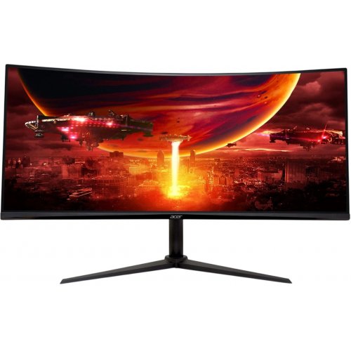 Монитор Acer 34" Nitro ED340CUJ0bmiipx (UM.CE0EE.001) Black купить в Украине: Киев, Днепр, Харьков, Одесса  | Низкая цена, отзывы, характеристики от TELEMART фото