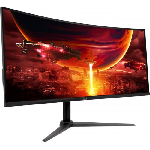 Монитор Acer 34" Nitro ED340CUJ0bmiipx (UM.CE0EE.001) Black купить в Украине: Киев, Днепр, Харьков, Одесса  | Низкая цена, отзывы, характеристики от TELEMART фото
