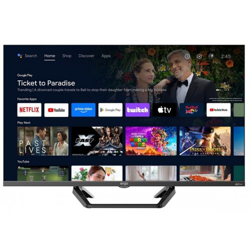 Телевізор ERGO 32" 32JFQ7500 Black купити в Україні: Київ, Львів, Хмельницький, Тернопіль, Івано-Франківськ | Низька ціна, відгуки, характеристики від TELEMART фото