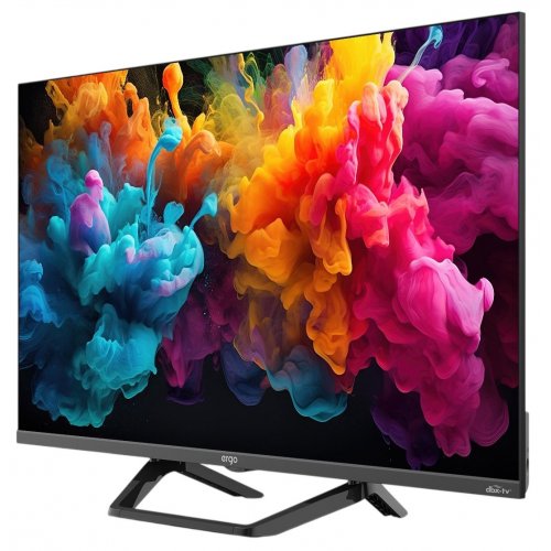 Телевізор ERGO 32" 32JFQ7500 Black купити в Україні: Київ, Львів, Хмельницький, Тернопіль, Івано-Франківськ | Низька ціна, відгуки, характеристики від TELEMART фото