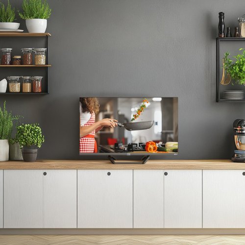 Телевізор ERGO 32" 32JFQ7500 Black купити в Україні: Київ, Львів, Хмельницький, Тернопіль, Івано-Франківськ | Низька ціна, відгуки, характеристики від TELEMART фото