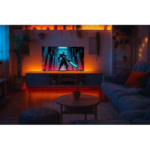 Телевізор ERGO 55" 55MQ95 Game Pro Black купити в Україні: Київ, Львів, Хмельницький, Тернопіль, Івано-Франківськ | Низька ціна, відгуки, характеристики від TELEMART фото