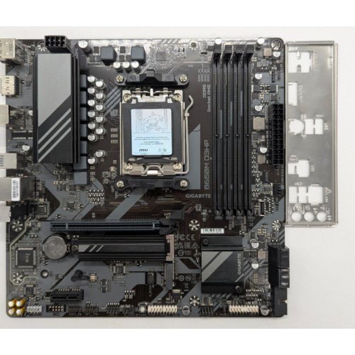 Материнская плата Gigabyte B650M D3HP (sAM5, AMD B650) (Восстановлено продавцом, 839552) купить в Украине: Киев, Днепр, Харьков, Одесса  | Проверка совместимости, низкая цена, отзывы, характеристики от TELEMART фото