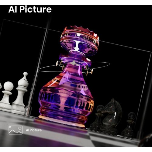 Телевизор Hisense 55" 55A85Q Black купить в Украине: Киев, Днепр, Харьков, Одесса  | Низкая цена, отзывы, характеристики от TELEMART фото