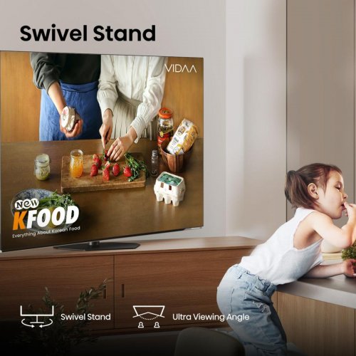 Телевизор Hisense 55" 55A85Q Black купить в Украине: Киев, Днепр, Харьков, Одесса  | Низкая цена, отзывы, характеристики от TELEMART фото