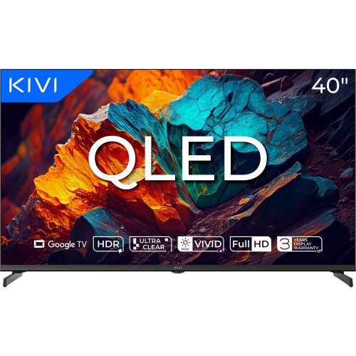 Телевизор Kivi 40" 40F720QB Black купить в Украине: Киев, Днепр, Харьков, Одесса  | Низкая цена, отзывы, характеристики от TELEMART фото