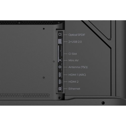 Телевизор Kivi 43" 43U800KB Black купить в Украине: Киев, Днепр, Харьков, Одесса  | Низкая цена, отзывы, характеристики от TELEMART фото