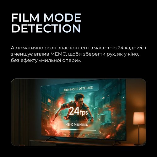 Телевизор Kivi 55" 55U800KB Black купить в Украине: Киев, Днепр, Харьков, Одесса  | Низкая цена, отзывы, характеристики от TELEMART фото