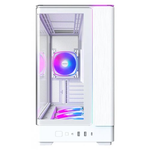 Корпус Montech King 15 Pro без БЖ White купити в Україні: Київ, Львів, Хмельницький, Тернопіль, Івано-Франківськ | Перевірка сумісності, низька ціна, відгуки, характеристики від TELEMART фото