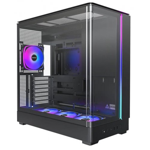 Корпус Montech King 45 Pro без БП Black купить в Украине: Киев, Днепр, Харьков, Одесса  | Проверка совместимости, низкая цена, отзывы, характеристики от TELEMART фото