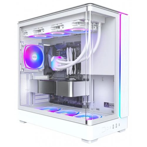 Корпус Montech King 45 Pro без БП White купить в Украине: Киев, Днепр, Харьков, Одесса  | Проверка совместимости, низкая цена, отзывы, характеристики от TELEMART фото