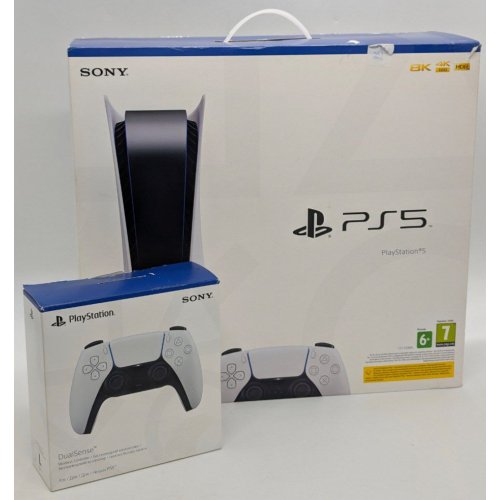 Игровая консоль Sony PlayStation 5 Blu-Ray 825GB (Восстановлено продавцом, 839618) купить в Украине: Киев, Днепр, Харьков, Одесса  | Низкая цена, отзывы, характеристики от TELEMART фото