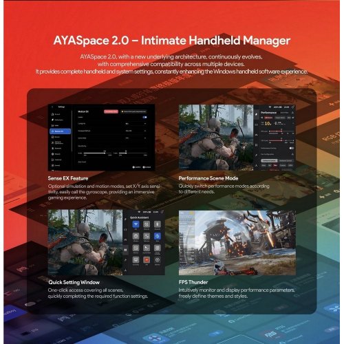 Уценка портативная игровая консоль AYANEO Flip KB 16GB/512GB Shadow Black (Следы использования, 839634) купить в Украине: Киев, Днепр, Харьков, Одесса  | Низкая цена, отзывы, характеристики от TELEMART фото