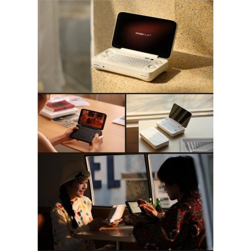 Уценка портативная игровая консоль AYANEO Flip KB 16GB/512GB Shadow Black (Следы использования, 839634) купить в Украине: Киев, Днепр, Харьков, Одесса  | Низкая цена, отзывы, характеристики от TELEMART фото