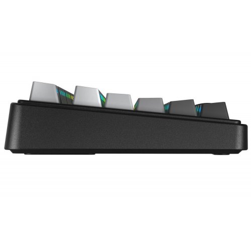 Уцінка клавіатура AULA F75 Gasket Reaper Switch Wireless (6948391209913) Black/Grey (Розкрита упаковка, 839647) купити в Україні: Київ, Львів, Хмельницький, Тернопіль, Івано-Франківськ | Низька ціна, відгуки, характеристики від TELEMART фото