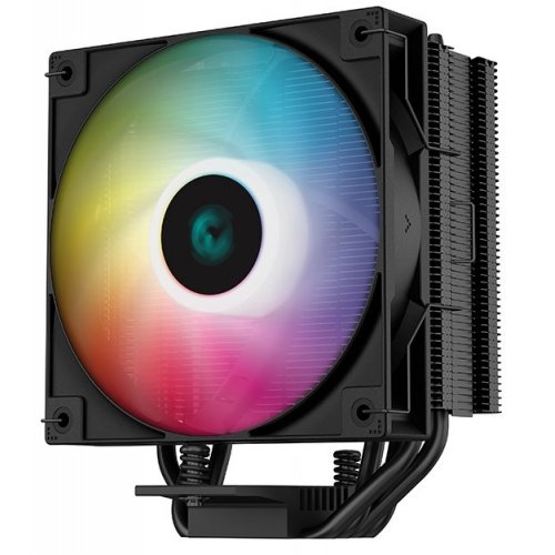 Кулер Deepcool AG400 ARGB (R-AG400-BKANMC-G-2) Black (Восстановлено продавцом, 839679) купить в Украине: Киев, Днепр, Харьков, Одесса  | Проверка совместимости, низкая цена, отзывы, характеристики от TELEMART фото