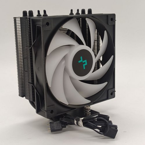 Кулер Deepcool AG400 ARGB (R-AG400-BKANMC-G-2) Black (Восстановлено продавцом, 839679) купить в Украине: Киев, Днепр, Харьков, Одесса  | Проверка совместимости, низкая цена, отзывы, характеристики от TELEMART фото