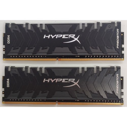 Озу HyperX DDR4 16GB (2x8GB) 4000Mhz Predator RGB (HX440C19PB3AK2/16) (Восстановлено продавцом, 839697) купить в Украине: Киев, Днепр, Харьков, Одесса  | Проверка совместимости, низкая цена, отзывы, характеристики от TELEMART фото