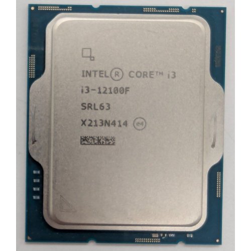 Процессор Intel Core i3-12100F 3.3(4.3)GHz 12MB s1700 Box (BX8071512100F) (Восстановлено продавцом, 839824) купить в Украине: Киев, Днепр, Харьков, Одесса  | Проверка совместимости, низкая цена, отзывы, характеристики от TELEMART фото