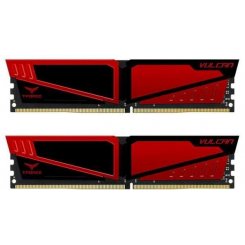 Озу Team DDR4 8GB (2x4GB) 3200Mhz T-Force Vulcan Red (TLRED48G3200HC16CDC01) (Восстановлено продавцом, 839846)