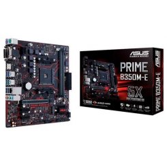 Материнская плата Asus PRIME B350M-E (sAM4, AMD B350) (Восстановлено продавцом, 839847)