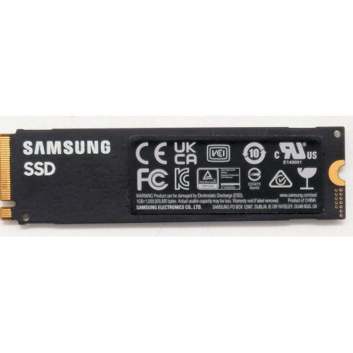 Ssd-диск Samsung 980 PRO V-NAND MLC 1TB M.2 (2280 PCI-E) NVMe 1.3c (MZ-V8P1T0BW) (Восстановлено продавцом, 839879) купить в Украине: Киев, Днепр, Харьков, Одесса  | Проверка совместимости, низкая цена, отзывы, характеристики от TELEMART фото