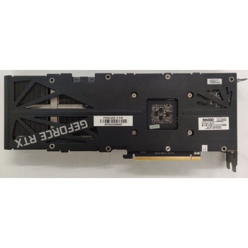 Відеокарта Inno3D GeForce RTX 3070 Ti X3 8192MB (N307T3-086X-1820VA45) (Відновлено продавцем, 839905) купити в Україні: Київ, Львів, Хмельницький, Тернопіль, Івано-Франківськ | Перевірка сумісності, низька ціна, відгуки, характеристики від TELEMART фото