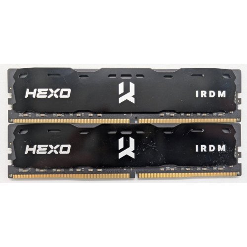 Озп GoodRAM DDR4 32GB (2x16GB) 3200Mhz IRDM X Black (IRK-HX32D464L16A/32GDC_BULK) (Відновлено продавцем, 839919) купити в Україні: Київ, Львів, Хмельницький, Тернопіль, Івано-Франківськ | Перевірка сумісності, низька ціна, відгуки, характеристики від TELEMART фото