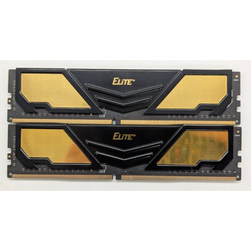 Озп Team DDR4 16Gb (2x8GB) 2400Mhz Elite Plus Black (TPD416G2400HC16DC01) (Відновлено продавцем, 840157) купити в Україні: Київ, Львів, Хмельницький, Тернопіль, Івано-Франківськ | Перевірка сумісності, низька ціна, відгуки, характеристики від TELEMART фото
