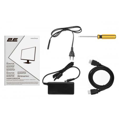 Монитор 2E 27" A2725B (2E-A2725B-01.EU) Black купить в Украине: Киев, Днепр, Харьков, Одесса  | Низкая цена, отзывы, характеристики от TELEMART фото