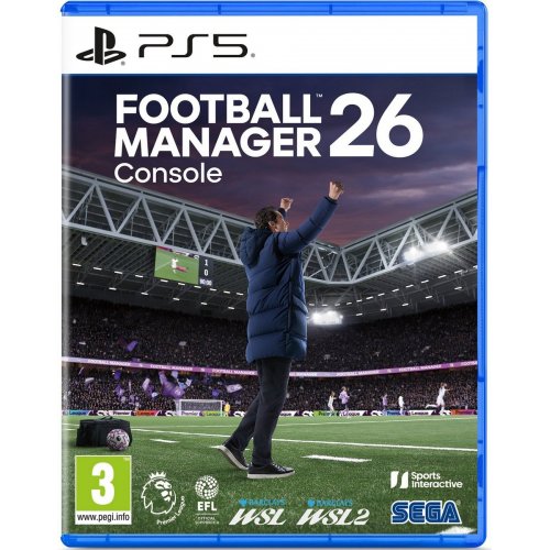 Игра Football Manager 26 (PS5) Blu-ray (5055277056583) купить в Украине: Киев, Днепр, Харьков, Одесса  | Низкая цена, отзывы, характеристики от TELEMART фото