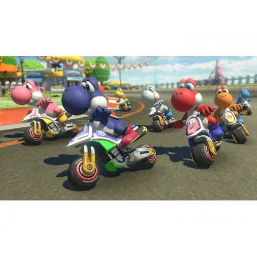 Игра Mario Kart 8 Deluxe (Nintendo Switch) (045496420277) купить в Украине: Киев, Днепр, Харьков, Одесса  | Низкая цена, отзывы, характеристики от TELEMART фото