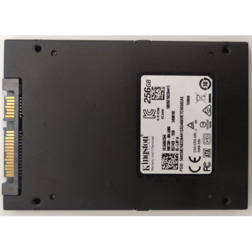 Ssd-диск Kingston KC600 3D NAND TLC 256GB 2.5" (SKC600/256G) (Восстановлено продавцом, 840214) купить в Украине: Киев, Днепр, Харьков, Одесса  | Проверка совместимости, низкая цена, отзывы, характеристики от TELEMART фото