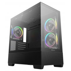 Корпус Deepcool CG380 3F Tempered Glass без БП (R-CG380-BKAGM3-G) Black