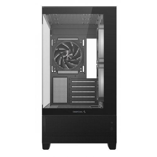 Корпус Deepcool CG380 3F Tempered Glass без БП (R-CG380-BKAGM3-G) Black купить в Украине: Киев, Днепр, Харьков, Одесса  | Проверка совместимости, низкая цена, отзывы, характеристики от TELEMART фото