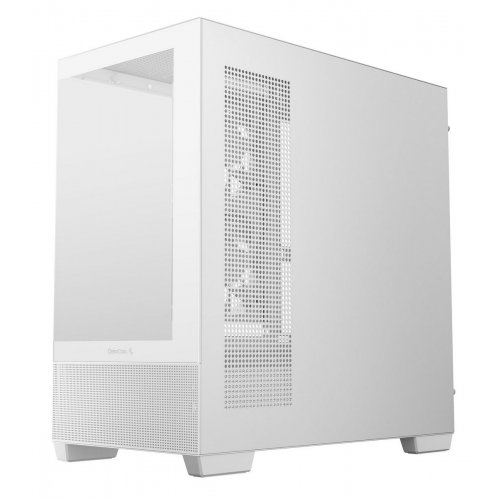 Корпус Deepcool CG380 3F Tempered Glass без БП (R-CG380-WHAGM3-G) White купить в Украине: Киев, Днепр, Харьков, Одесса  | Проверка совместимости, низкая цена, отзывы, характеристики от TELEMART фото