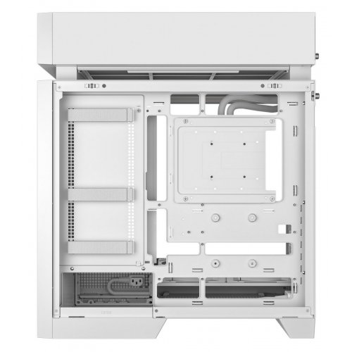 Корпус Deepcool CL6600 Tempered Glass без БП (R-CL6600-WHNNA0-G) White купить в Украине: Киев, Днепр, Харьков, Одесса  | Проверка совместимости, низкая цена, отзывы, характеристики от TELEMART фото