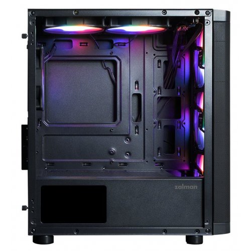 Корпус Zalman M4 SE Tempered Glass без БП Black купить в Украине: Киев, Днепр, Харьков, Одесса  | Проверка совместимости, низкая цена, отзывы, характеристики от TELEMART фото
