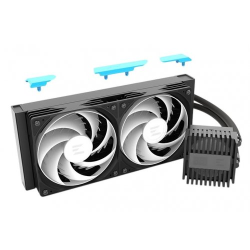 Готова СВО Zalman Alpha 2 V2 A24 Black купити в Україні: Київ, Львів, Хмельницький, Тернопіль, Івано-Франківськ | Перевірка сумісності, низька ціна, відгуки, характеристики від TELEMART фото