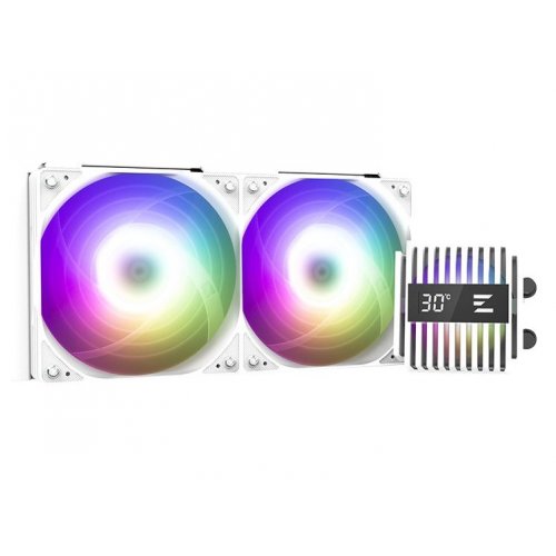 Готова СВО Zalman Alpha 2 V2 A24 White купити в Україні: Київ, Львів, Хмельницький, Тернопіль, Івано-Франківськ | Перевірка сумісності, низька ціна, відгуки, характеристики від TELEMART фото