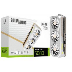 Відеокарта Zotac GeForce RTX 5080 GAMING SOLID OC White 16384MB (ZT-B50800Q-10P)