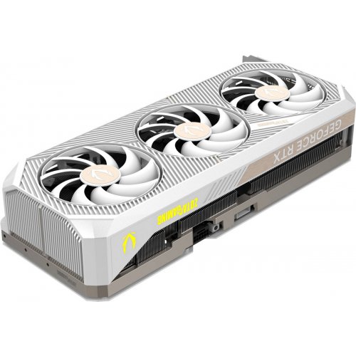 Відеокарта Zotac GeForce RTX 5080 GAMING SOLID OC White 16384MB (ZT-B50800Q-10P) купити в Україні: Київ, Львів, Хмельницький, Тернопіль, Івано-Франківськ | Перевірка сумісності, низька ціна, відгуки, характеристики від TELEMART фото