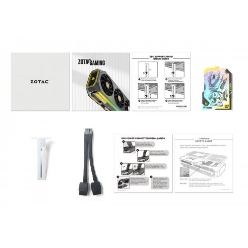 Відеокарта Zotac GeForce RTX 5070 Ti GAMING SOLID CORE OC White 16384MB (ZT-B50710Q2-10P) купити в Україні: Київ, Львів, Хмельницький, Тернопіль, Івано-Франківськ | Перевірка сумісності, низька ціна, відгуки, характеристики від TELEMART фото