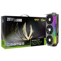 Відеокарта Zotac GeForce RTX 5070 Ti GAMING AMP Extreme INFINITY 16384MB (ZT-B50710B-10P)