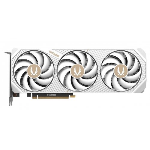 Відеокарта Zotac GeForce RTX 5070 GAMING AMP White 12288MB (ZT-B50700FQ-10P) купити в Україні: Київ, Львів, Хмельницький, Тернопіль, Івано-Франківськ | Перевірка сумісності, низька ціна, відгуки, характеристики від TELEMART фото