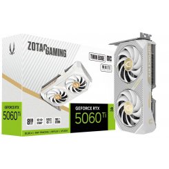 Відеокарта Zotac GeForce RTX 5060 Ti GAMING Twin Edge OC White 8192MB (ZT-B50610Q-10M)