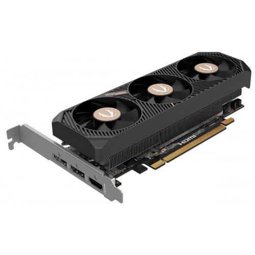 Відеокарта Zotac GeForce RTX 5060 GAMING Low Profile 8192MB (ZT-B50600L-10L) купити в Україні: Київ, Львів, Хмельницький, Тернопіль, Івано-Франківськ | Перевірка сумісності, низька ціна, відгуки, характеристики від TELEMART фото