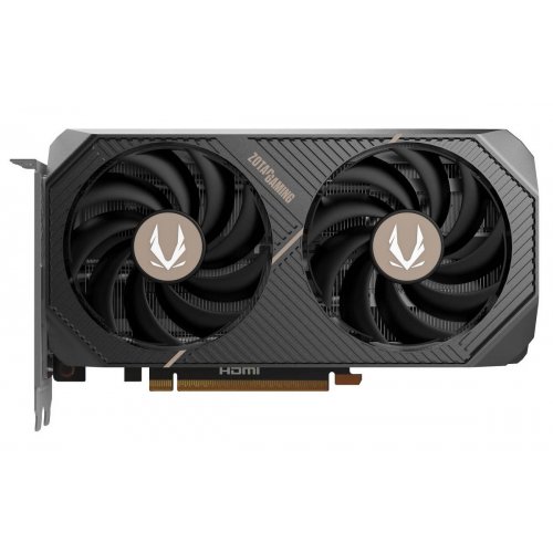Відеокарта Zotac GeForce RTX 5060 GAMING AMP 8192MB (ZT-B50600F-10M) купити в Україні: Київ, Львів, Хмельницький, Тернопіль, Івано-Франківськ | Перевірка сумісності, низька ціна, відгуки, характеристики від TELEMART фото
